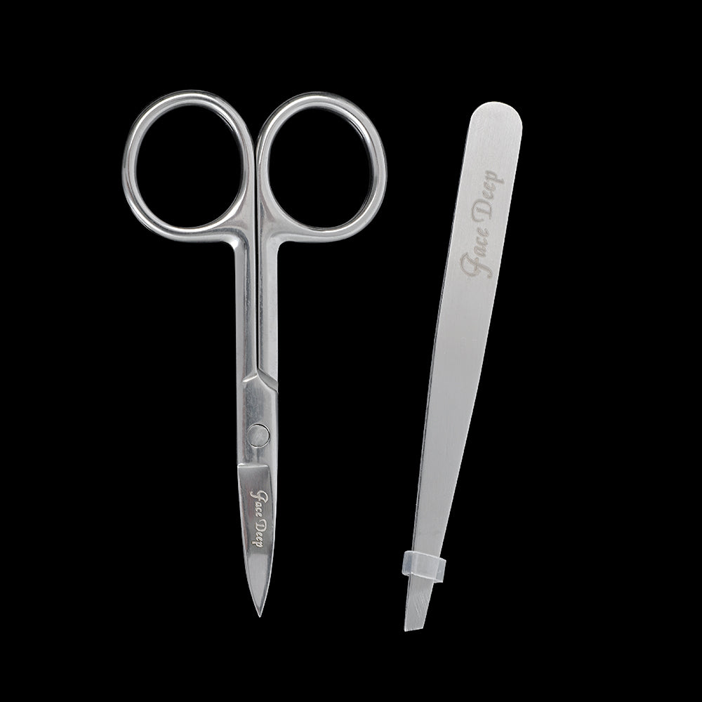 Scissors and tweezers