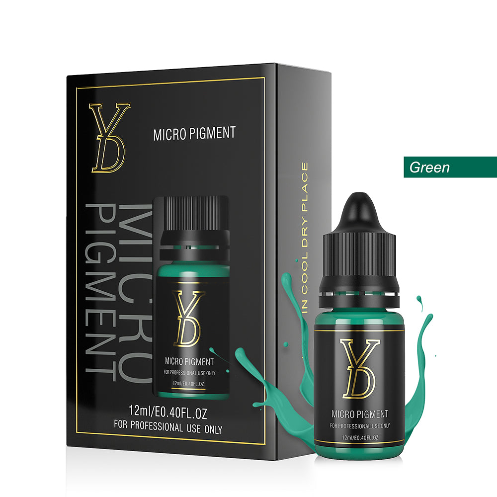 YDPMU Nano Organic Liquid Pigment for Eyeliners - Green