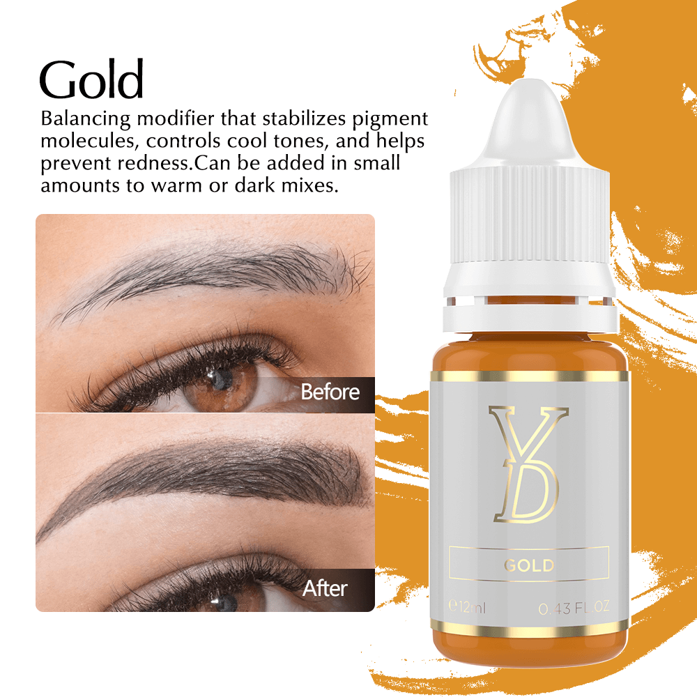 YDPMU Mineral Viscous Cream Pigment — 7 Shades | EU REACH Certified | Inorganic Formula