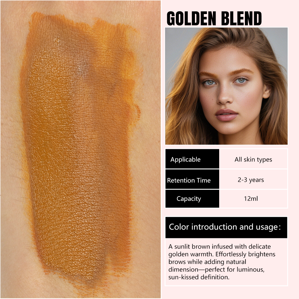 YDPMU Hybrid Liquid Pigment For Brows - Golden Blend