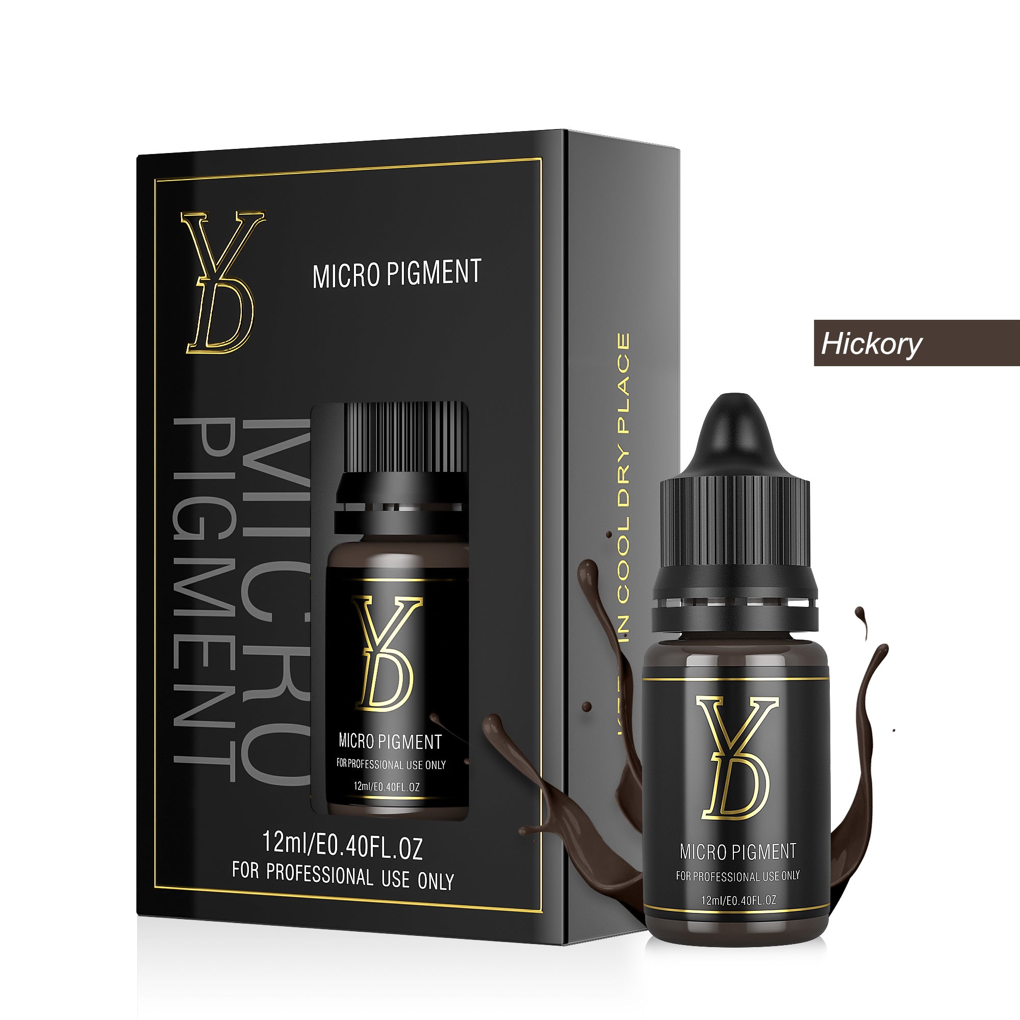 YDPMU Nano Organic Liquid Pigment for Brows - Hickory