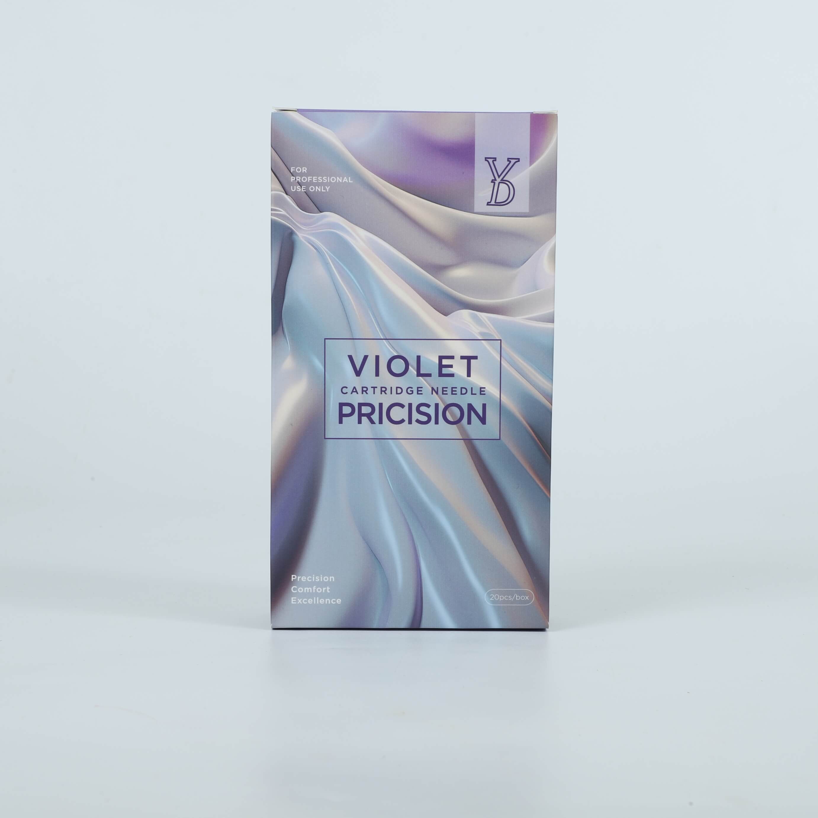 YDPMU Violet Precision Universal Cartridge Needles 20pcs/box