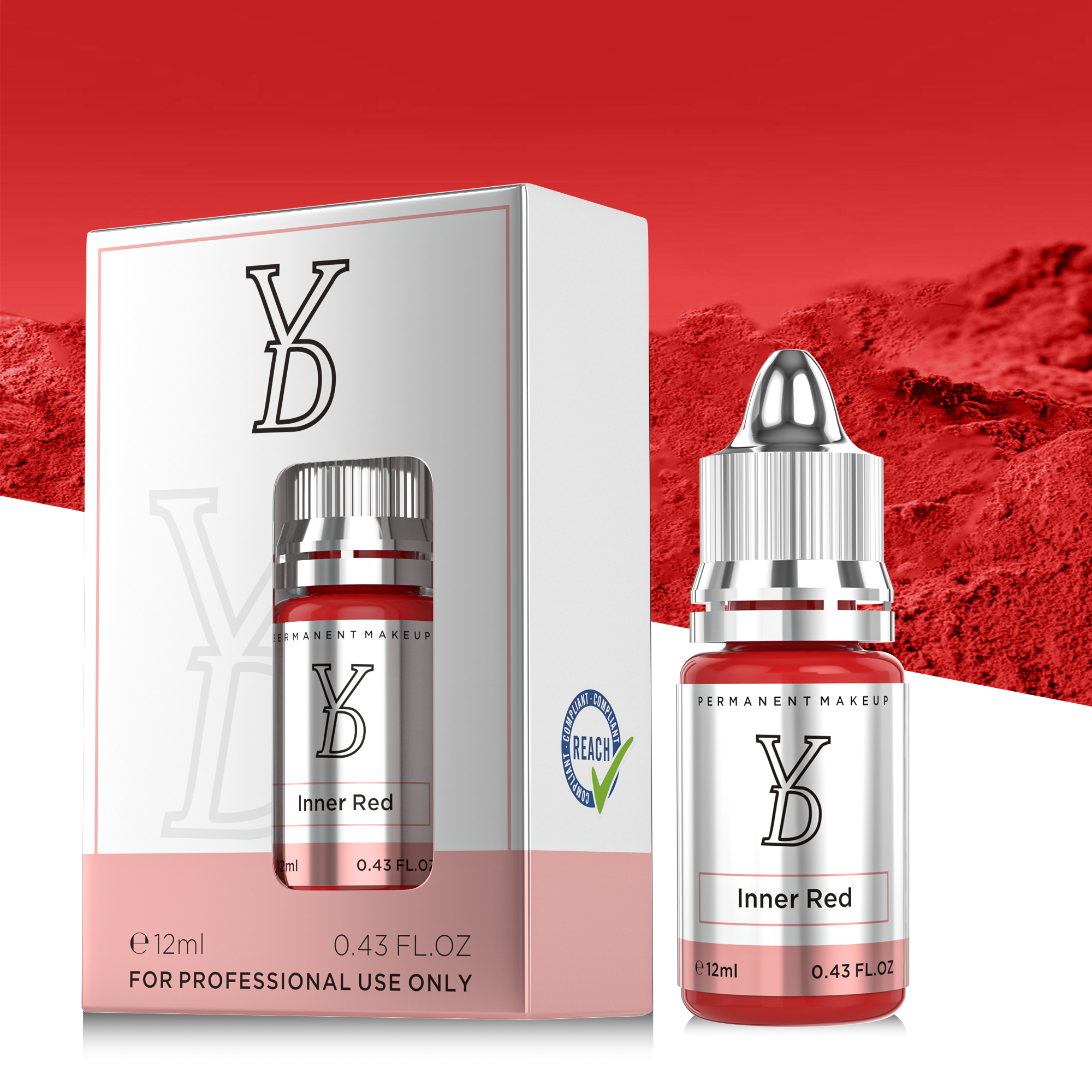 YDPMU Hybrid Liquid Pigment For Lips - Inner Red