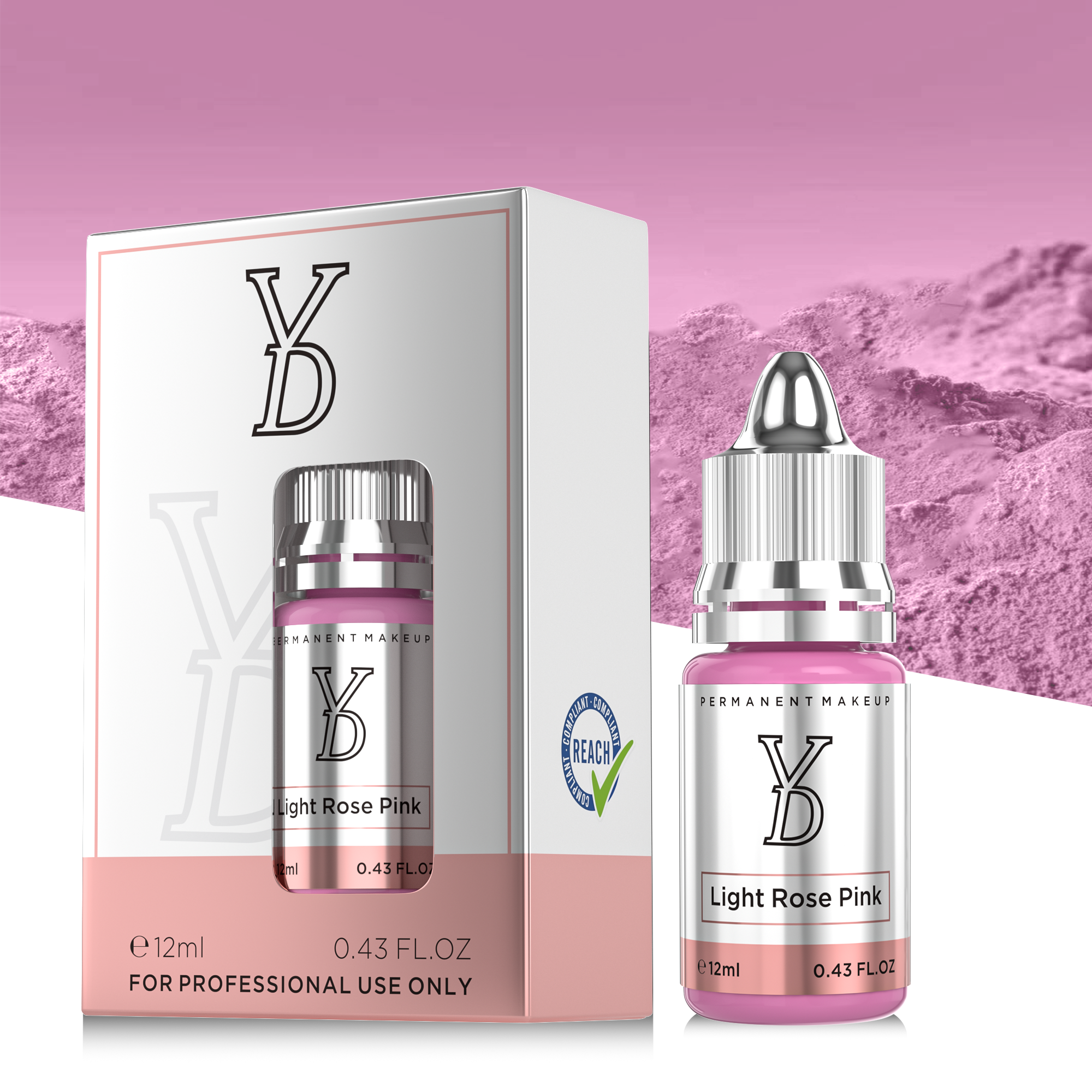 YDPMU Hybrid Liquid Pigment For Lips - Light Rose Pink