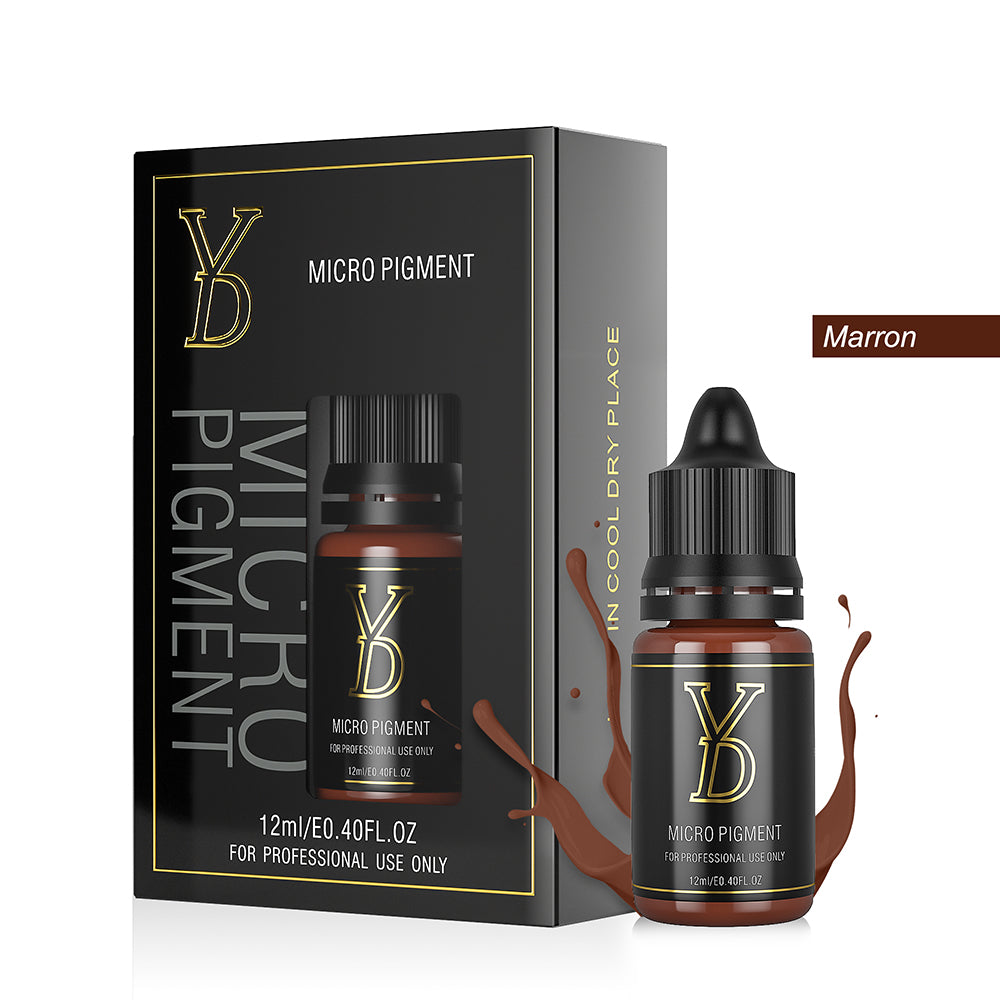 YDPMU Nano Organic Liquid Pigment for Brows - Maroon