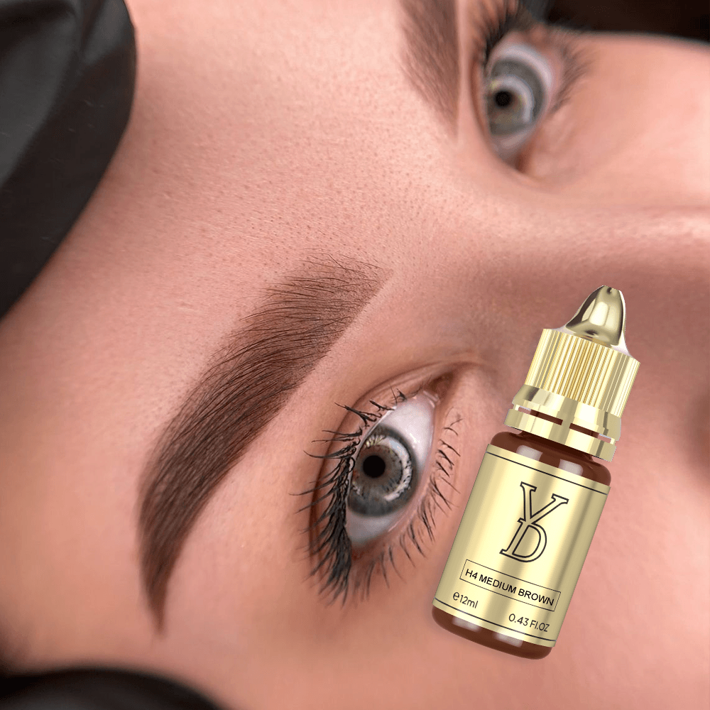 YDPMU Hybrid Cream Brow Pigment — 8 Shades | Gamma-Sterilized | H1–H8