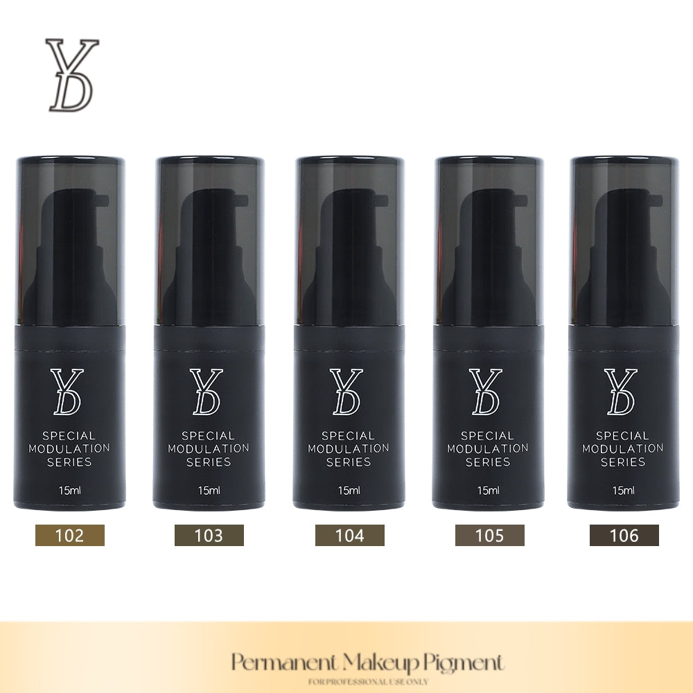 YDPMU Intensive Inorganic Microblading Pigment Set for Eyebrows