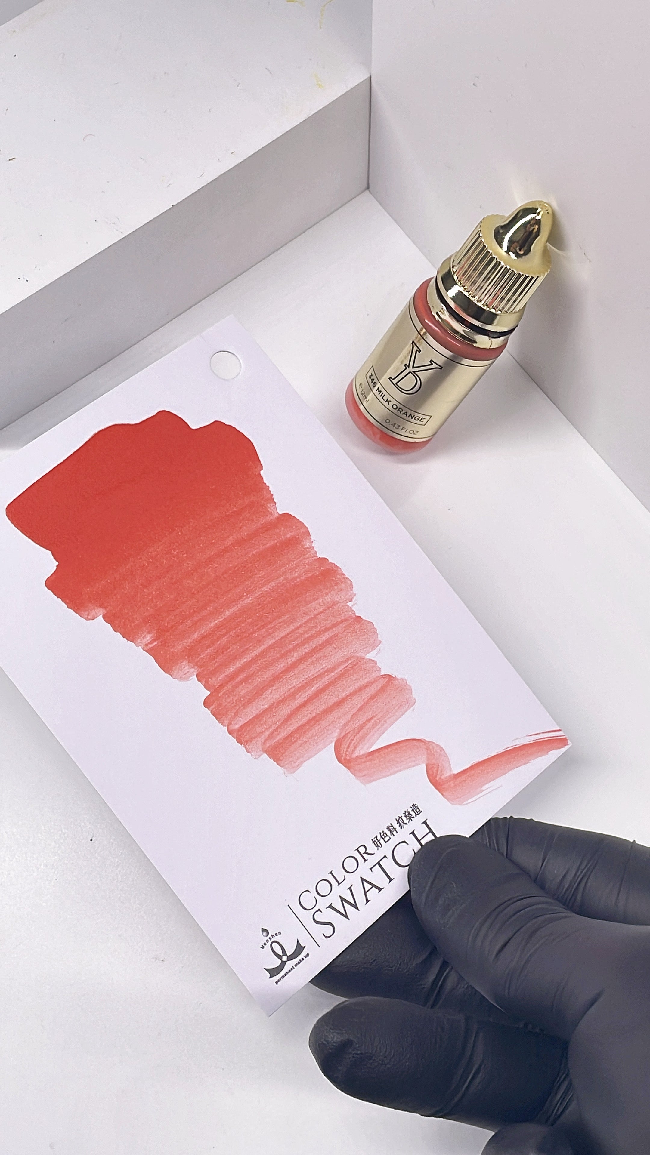 YDPMU Neo Organic Liquid Pigment For Lips - Milk Orange