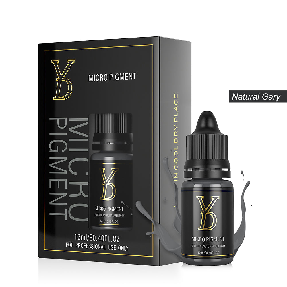 YDPMU Nano Organic Liquid Pigment for Brows- Natural Gray