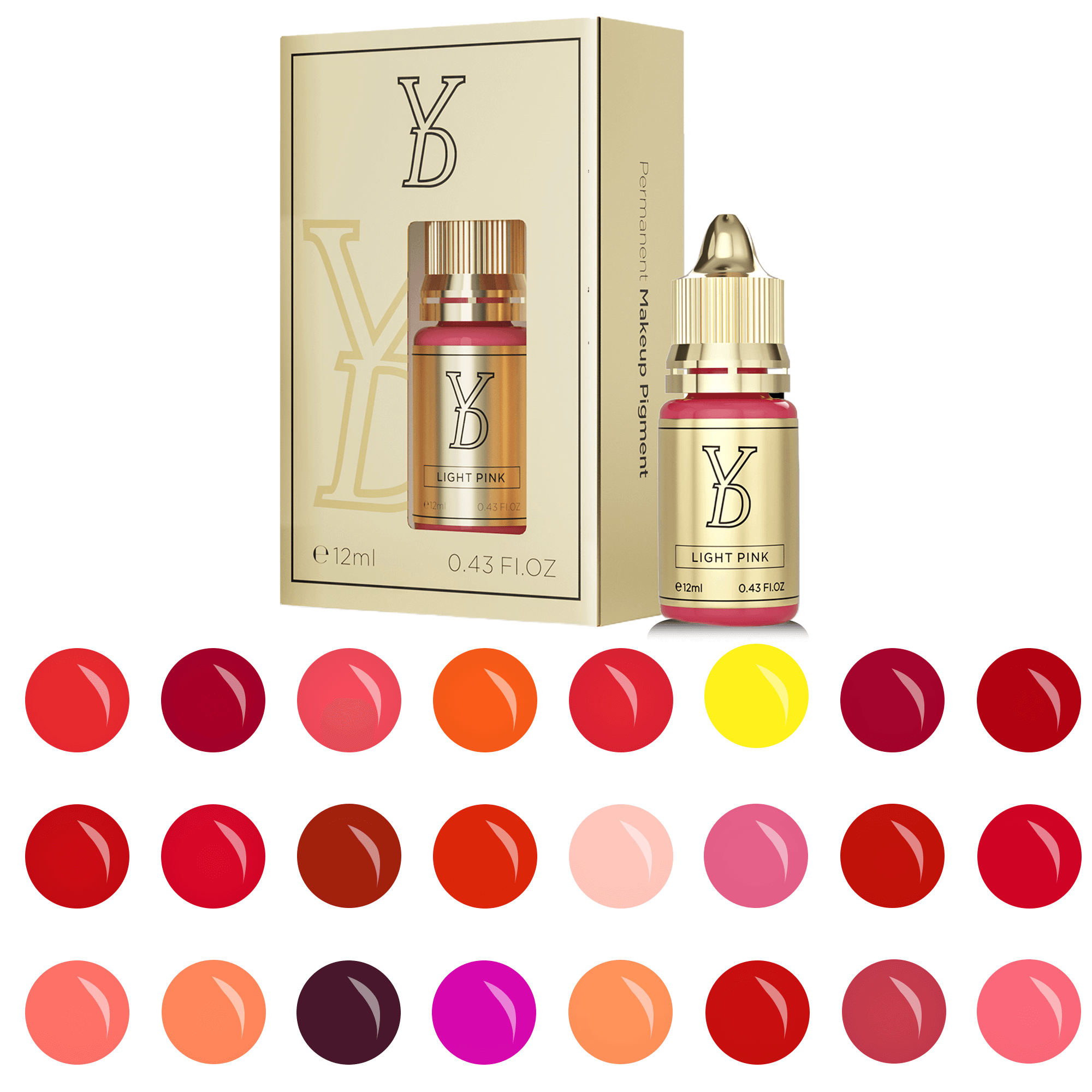 YDPMU NEO Organic Liquid Pigment For Lips - 25 Shades Available