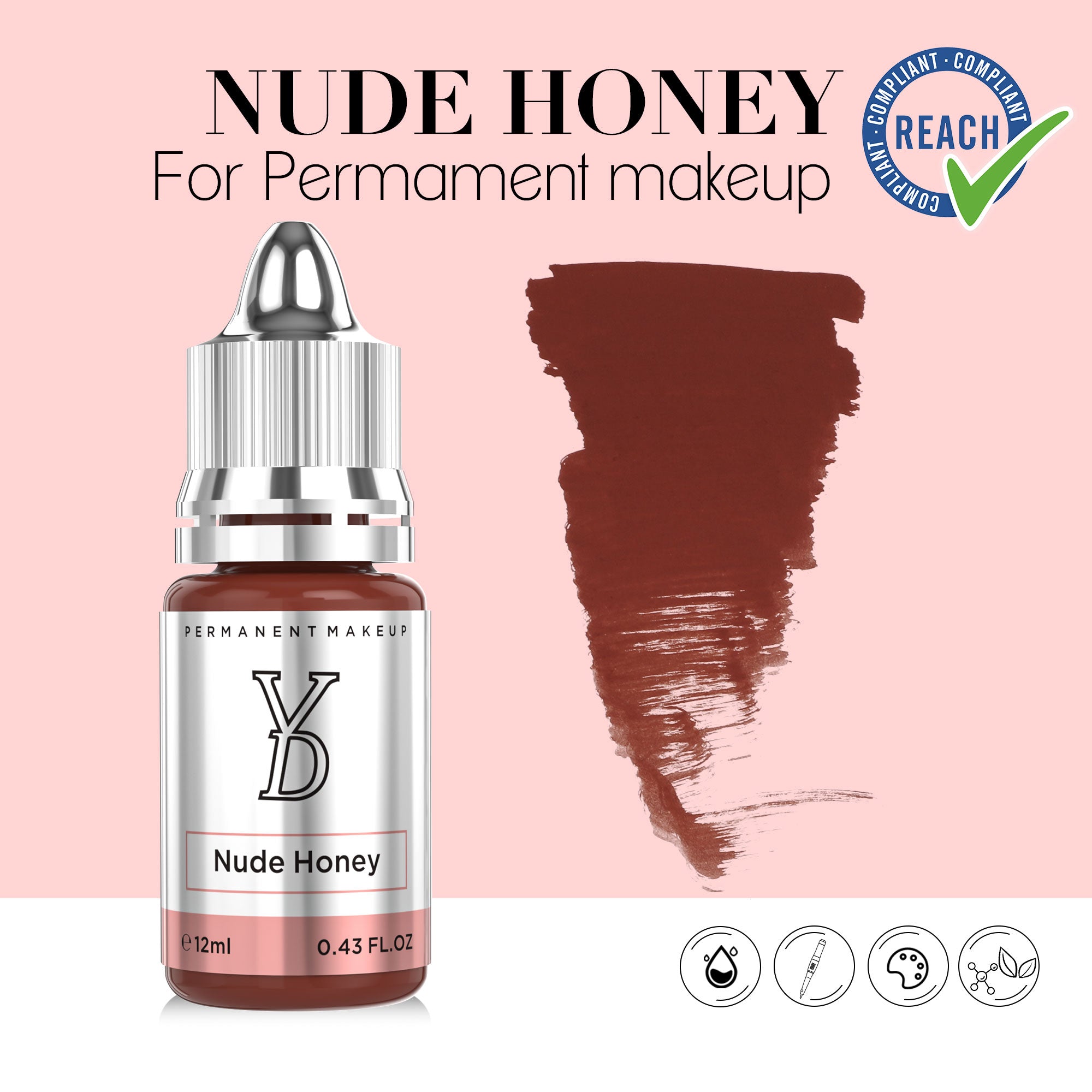 YDPMU Hybrid Liquid Pigment For Lips -Nude Honey