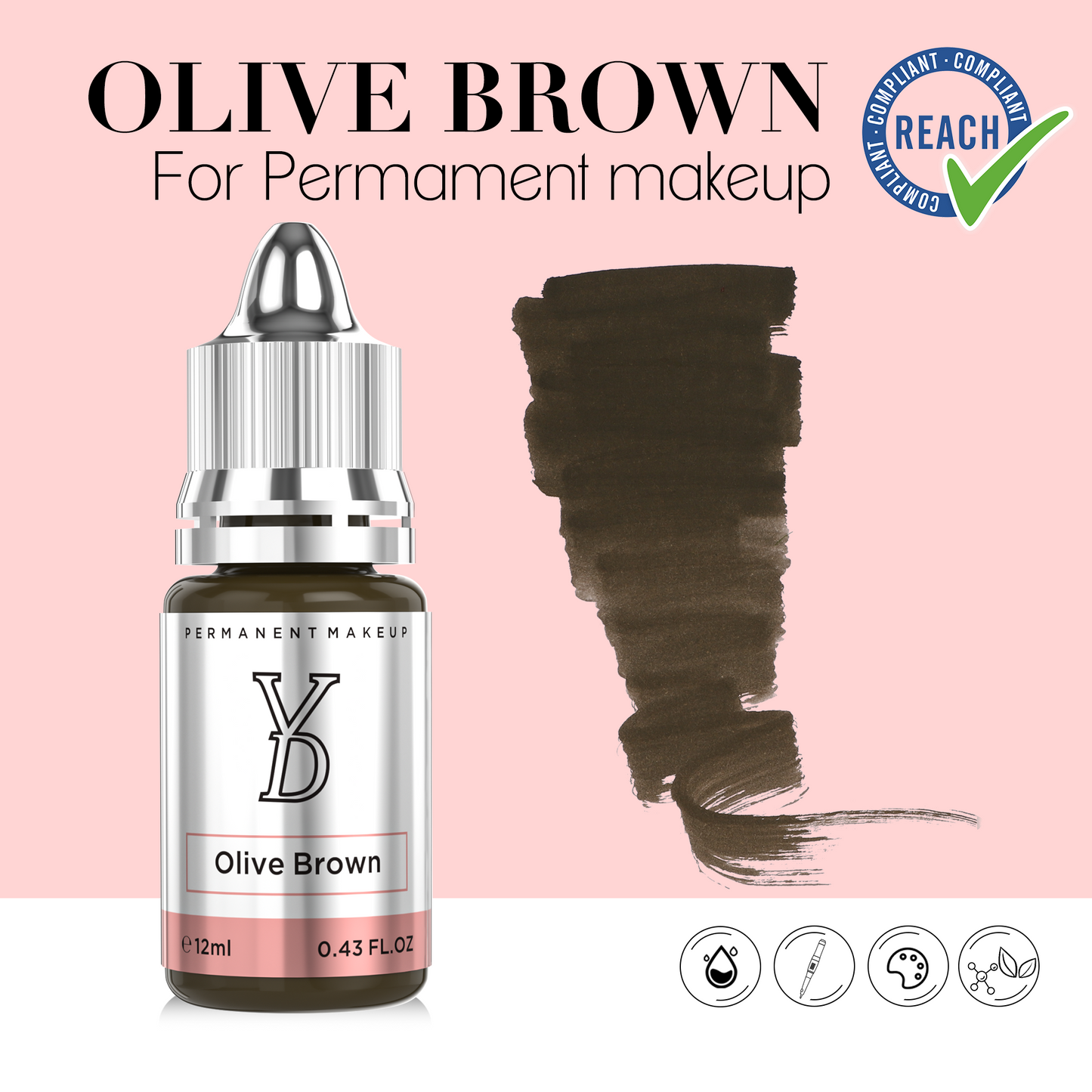 YD Powder Liquid Pigments For Brows