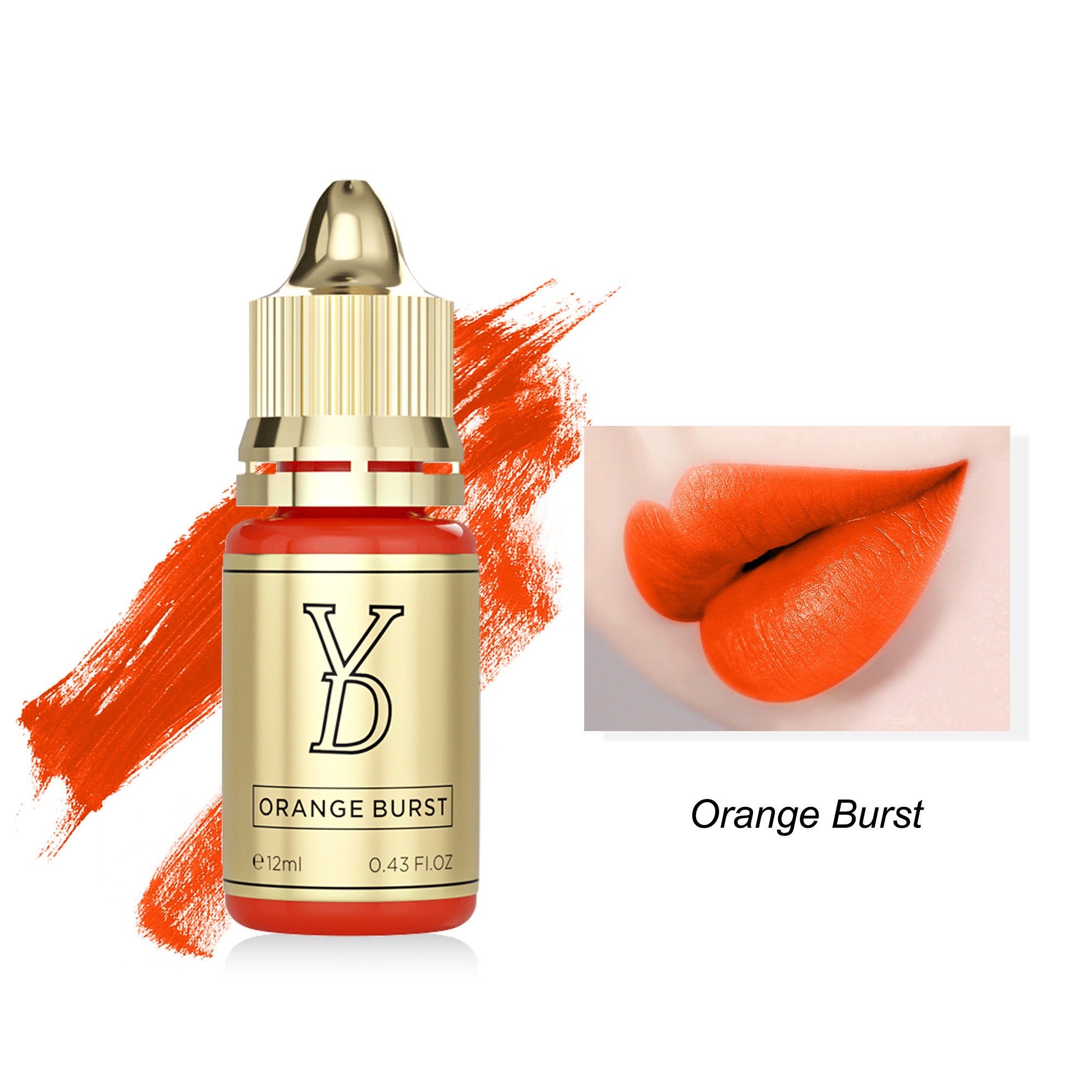 YDPMU Neo Organic Liquid Pigment For Lips - Orange Brust