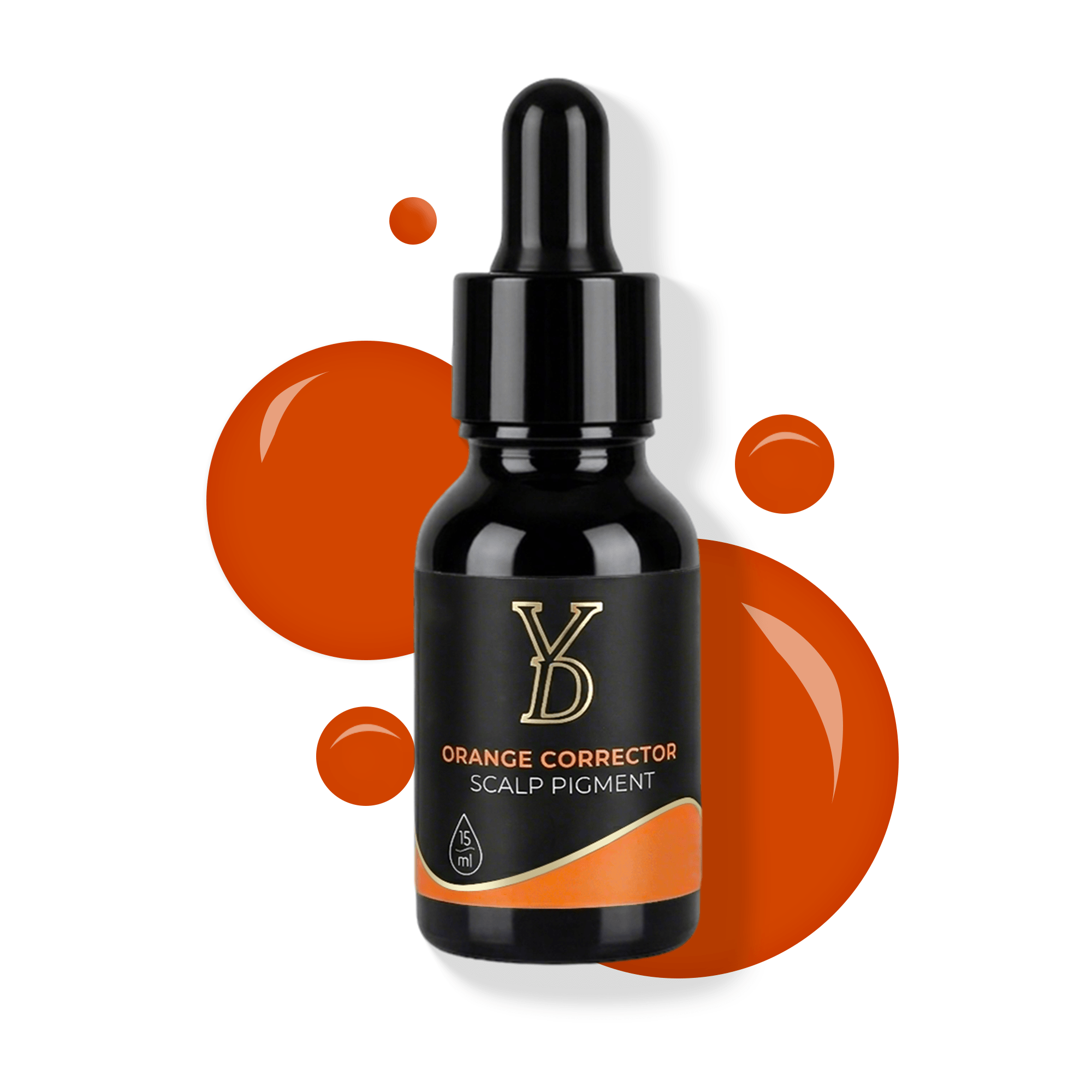 YDPMU Professional SMP Pigments 15ml — 7 Formulas | CI77266 Carbon Black | Scalp Micropigmentation