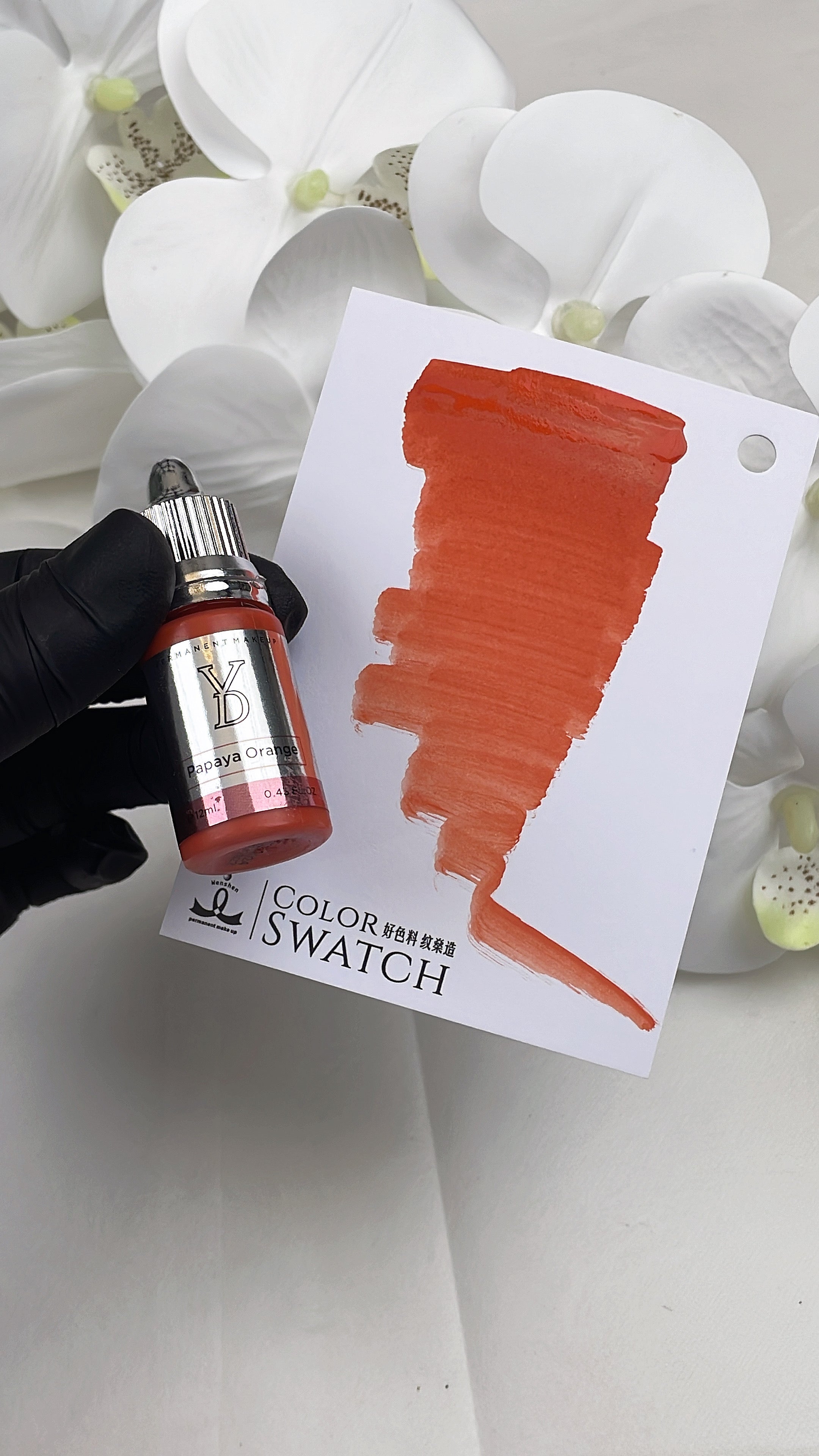 YDPMU Hybrid Liquid Pigment For Lips - Papaya Orange