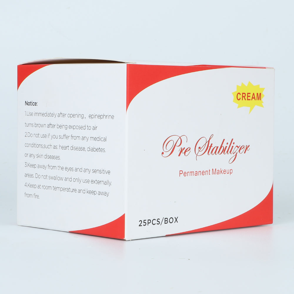 Painkiller Pre Stabilizer Numbing Cream for PMU 25pcs/box side look