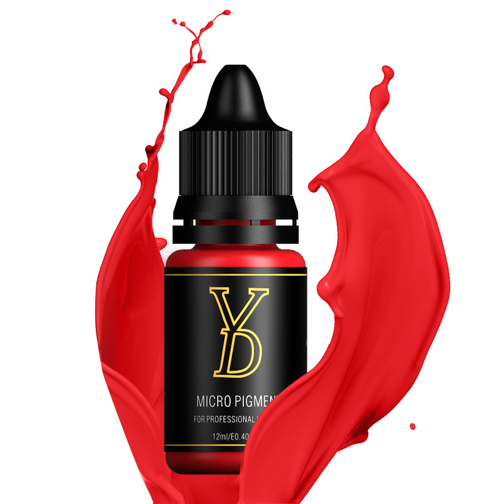 YDPMU Nano Organic Liquid Pigment for Lips - Poppy Red