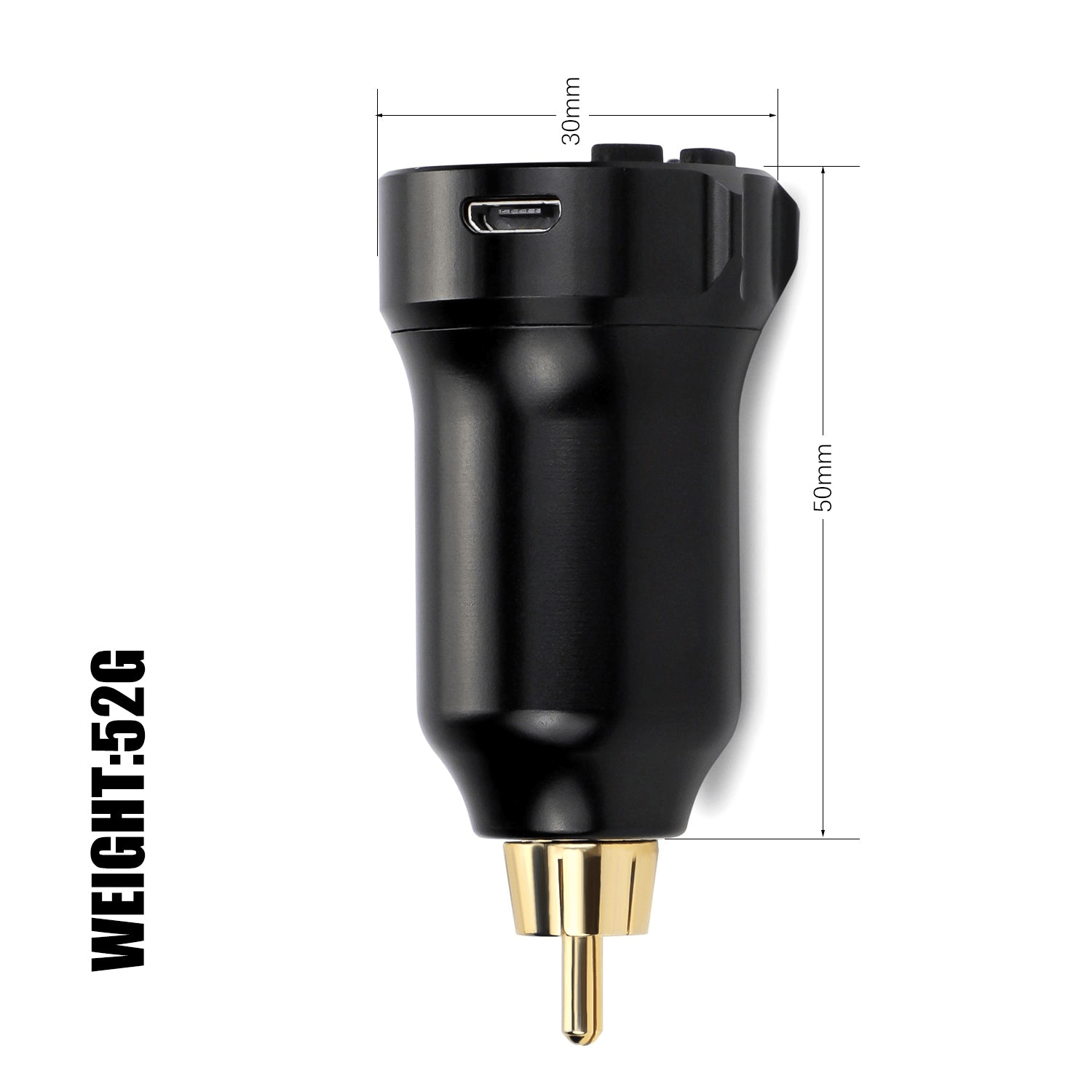 YDPMU RCA Wireless Tattoo Machine Pen Permanent Makeup Battery