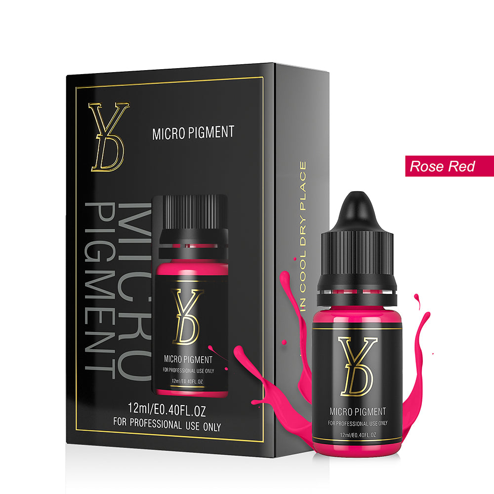 YDPMU Nano Organic Liquid Pigment for Lips - Rose Red