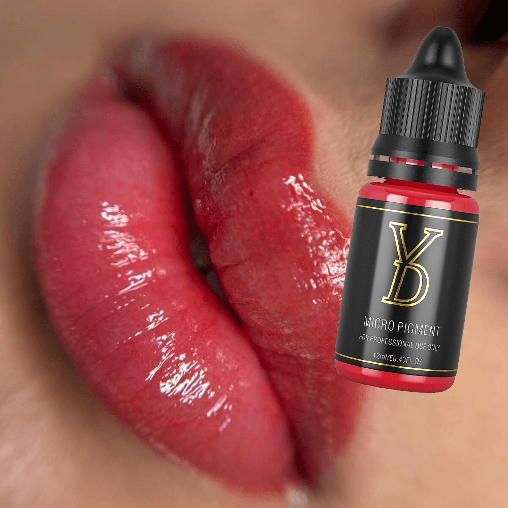 YDPMU NANO Organic Liquid Pigment for Lips - Red