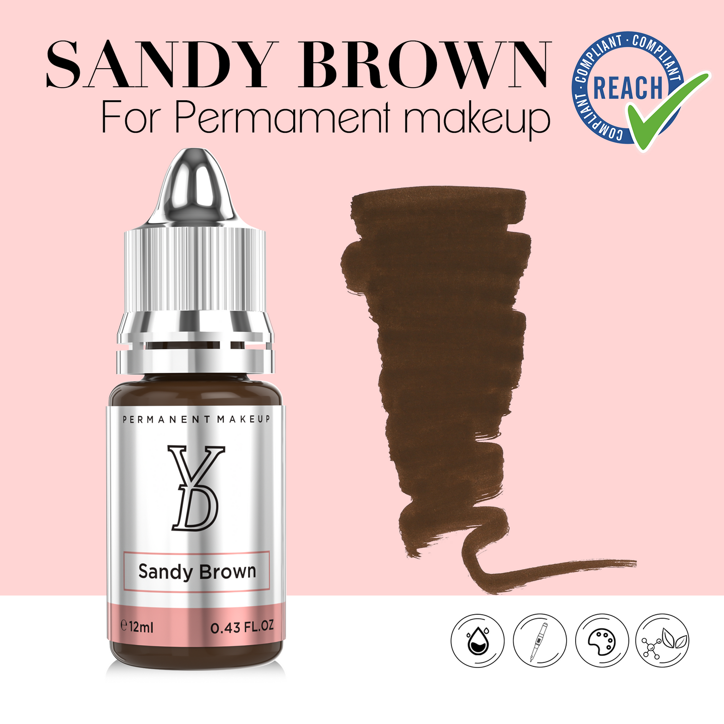 YD Powder Liquid Pigments For Brows