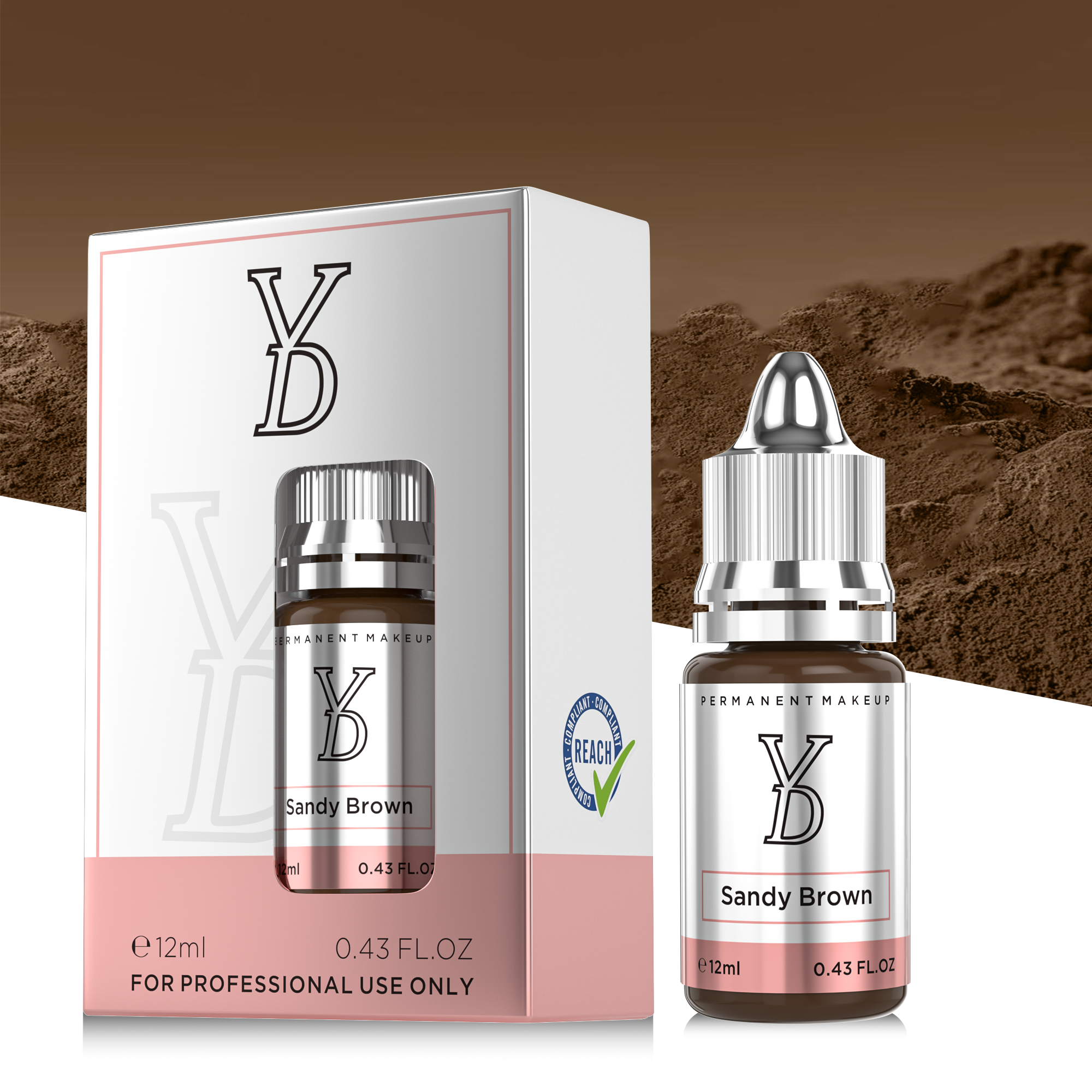 YDPMU Hybrid Liquid Pigment For Brows - Sandy Brown