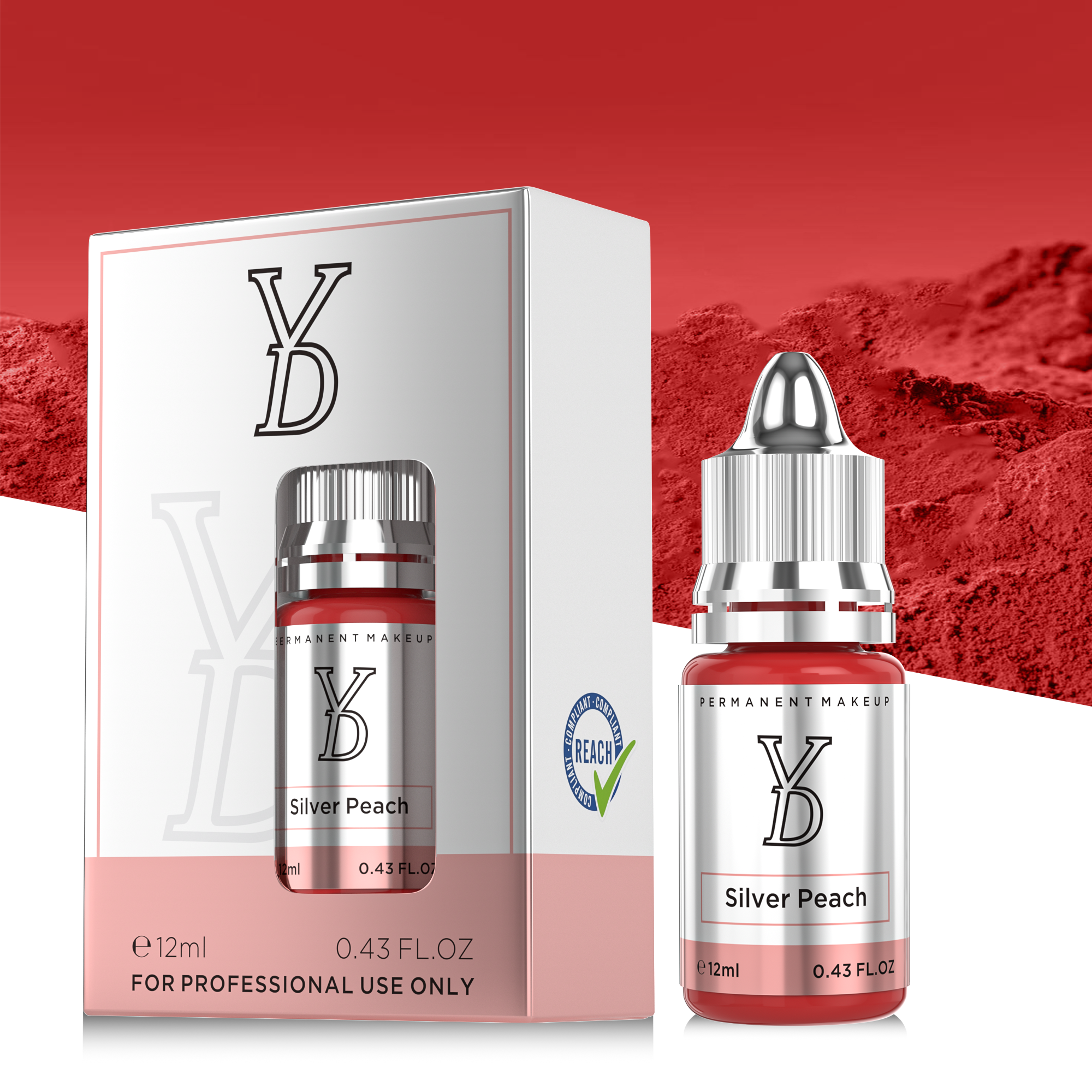 YDPMU Hybrid Liquid Pigment For Lips - Silver Peach