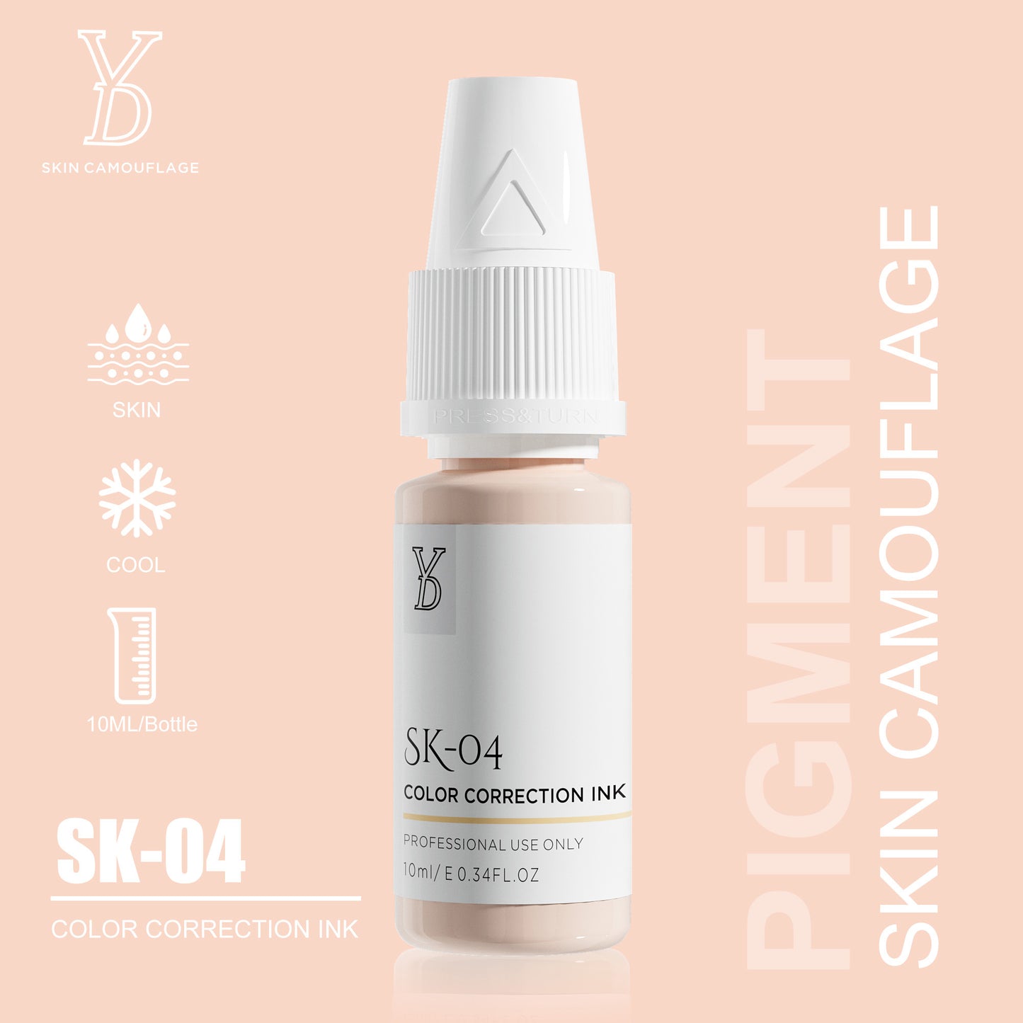 YD Skin Camouflouge Pigments 20 Colors