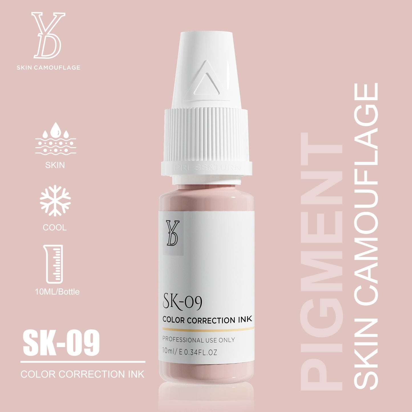 YD Skin Camouflouge Pigments 20 Colors