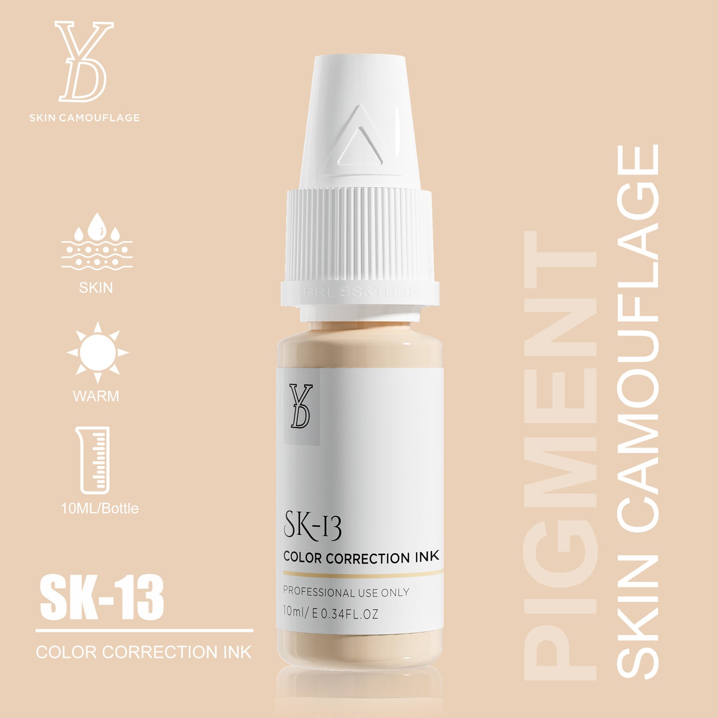 YD Skin Camouflouge Pigments 20 Colors