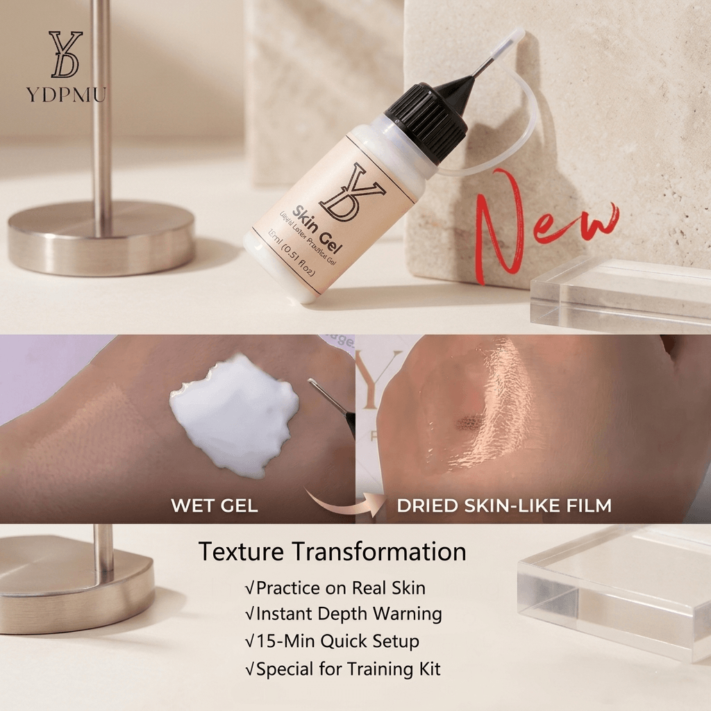 YDPMU Skin Gel – Liquid Latex PMU Practice Gel 15ml