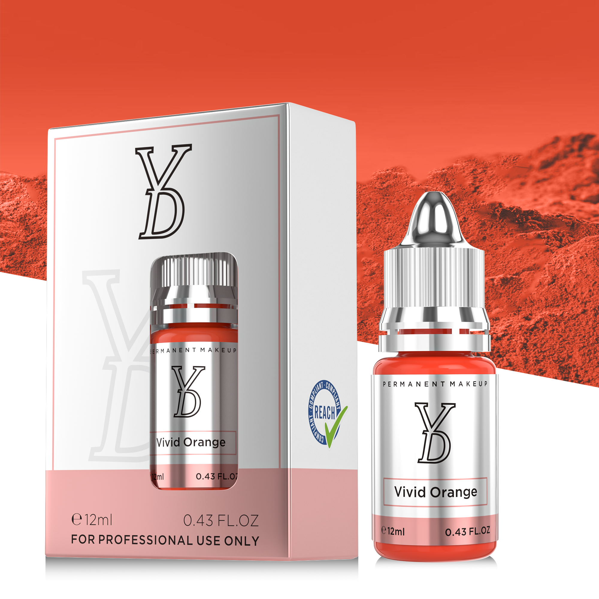 YDPMU Hybrid Liquid Pigment For Lips - Vivid Orange