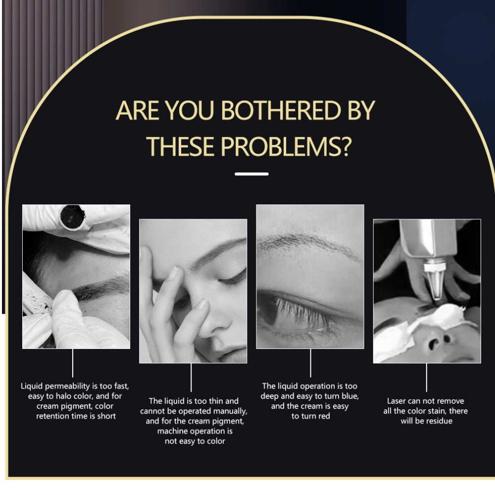 YDPMU Hybrid Cream Pigments For Brows Set