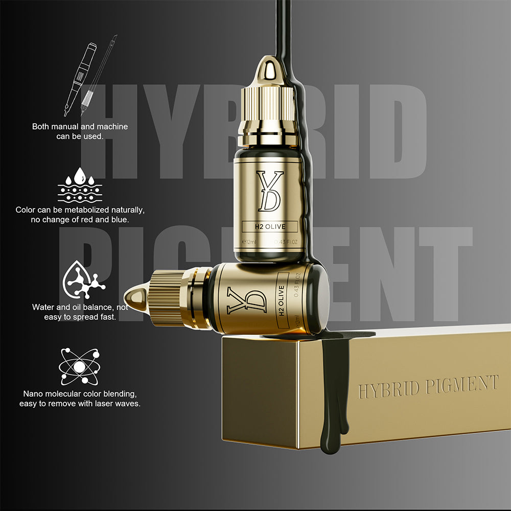 YDPMU Hybrid Cream Pigments For Brows Set