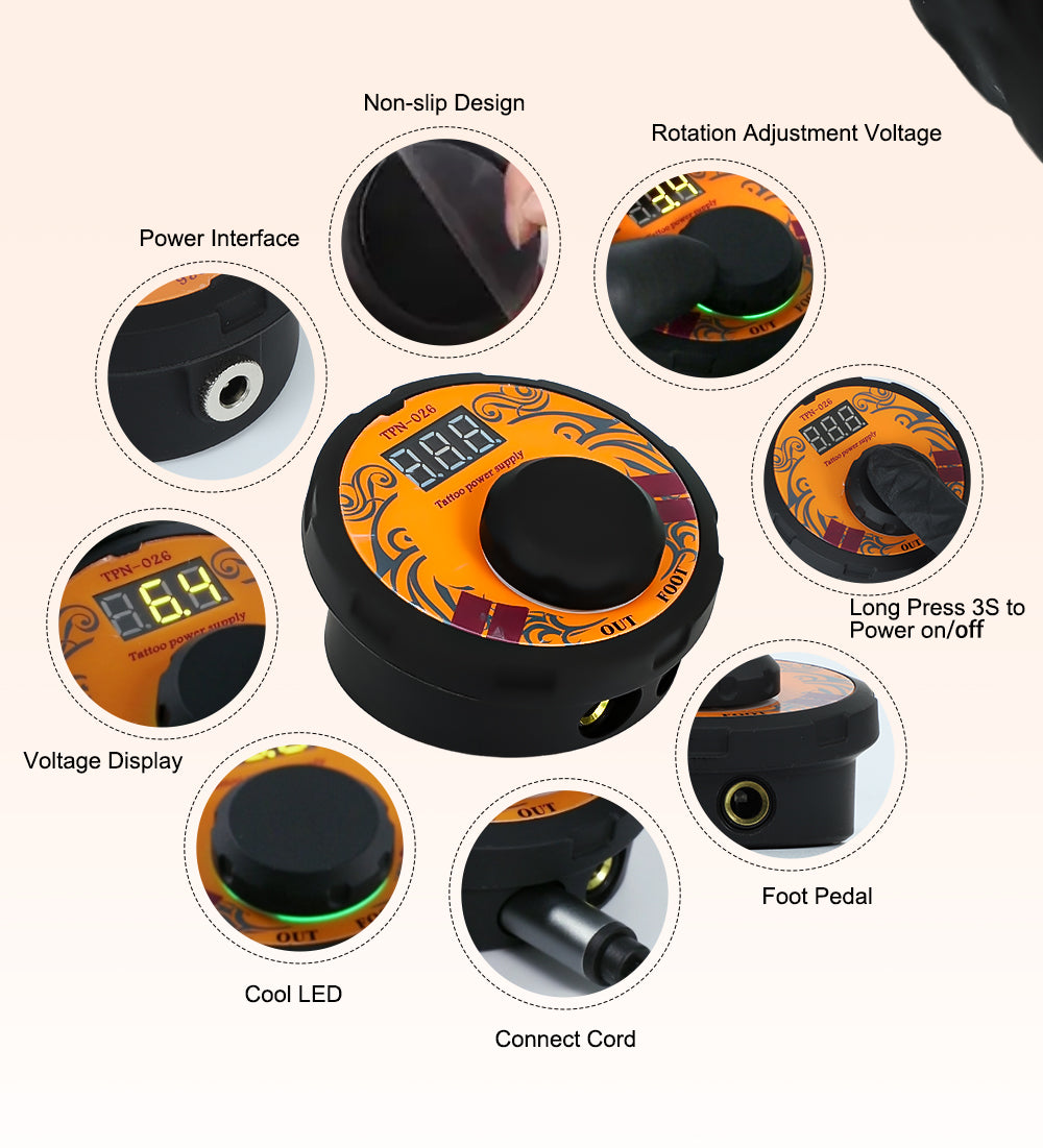 YDPMU TPN-026 Tattoo Power Supply