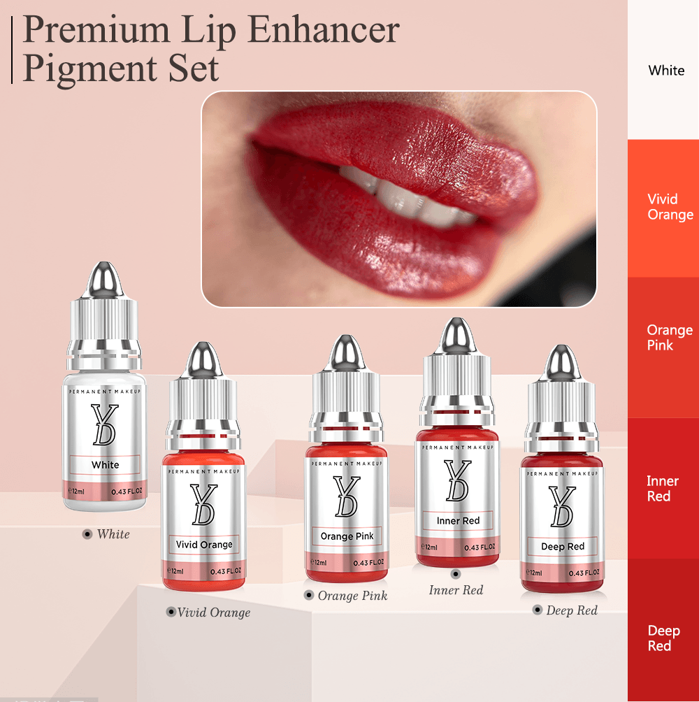 YDPMU Powder Lip Enhancer Pigment Set