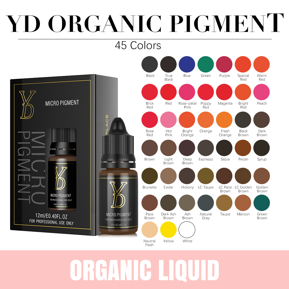 YDPMU Nano Organic Liquid Pigment  - 44 Shades Available