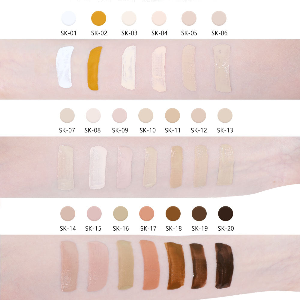Pigment color display