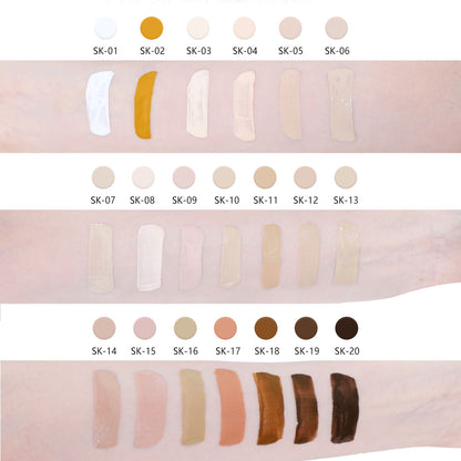 Pigment color display