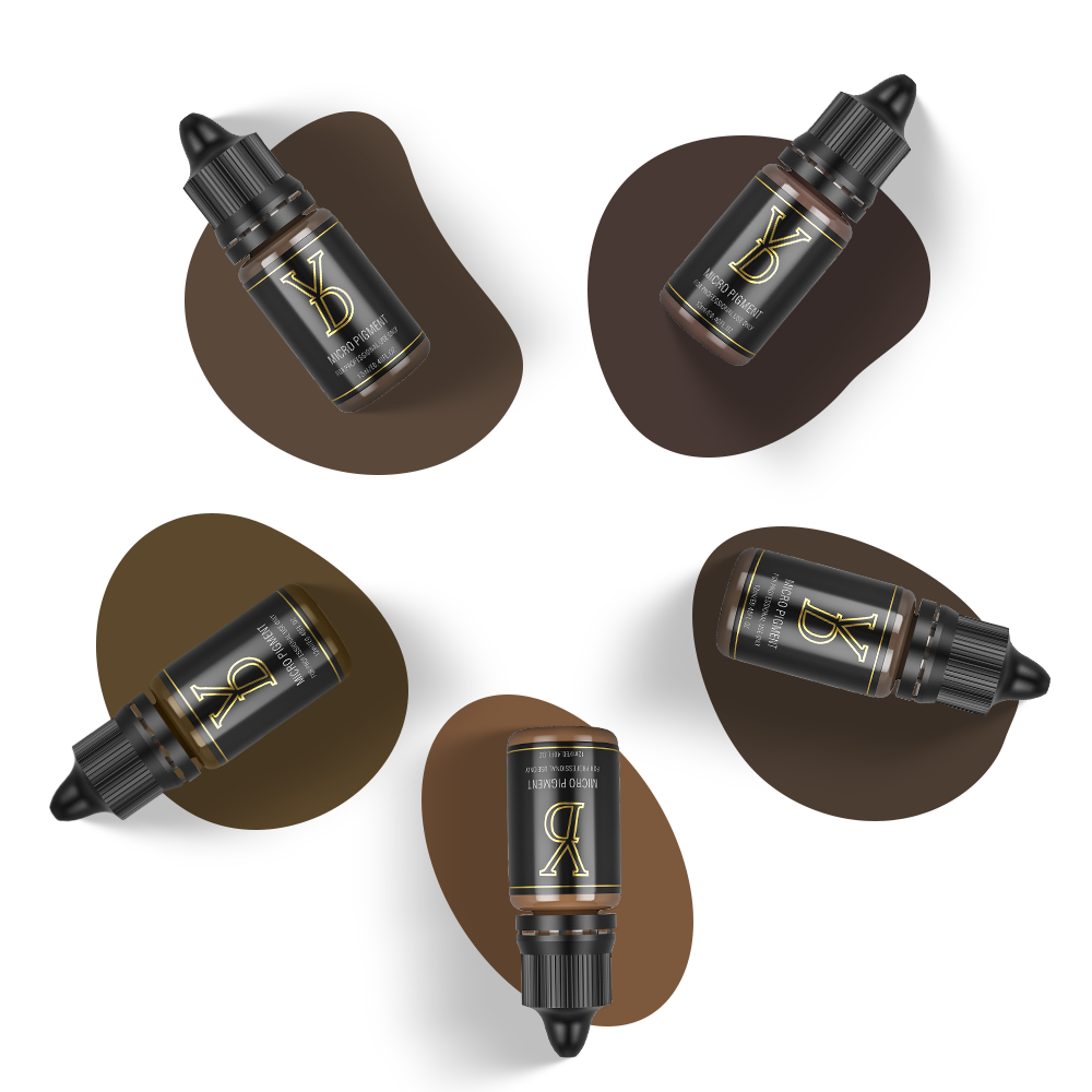 YDPMU Nano Organic Pigments Brows Sets