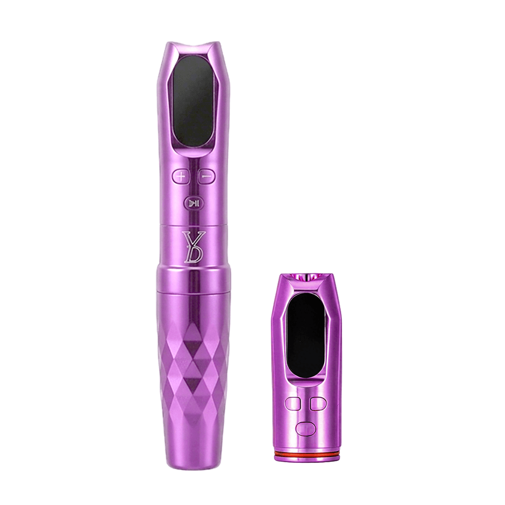 YDPMU DEMO Pro Wireless Permanent Makeup Machine with 2.5-3.5mm Adjustable Stroke