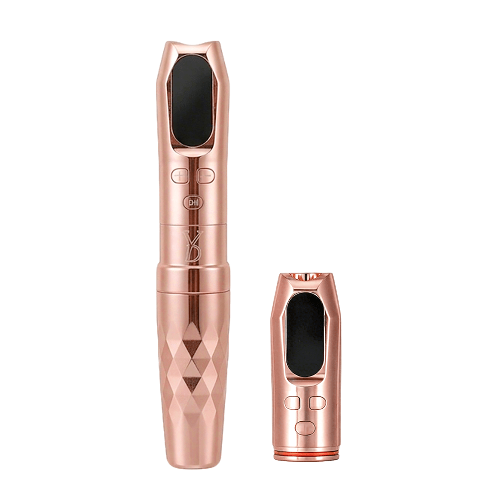 YDPMU DEMO Pro Wireless Permanent Makeup Machine with 2.5-3.5mm Adjustable Stroke