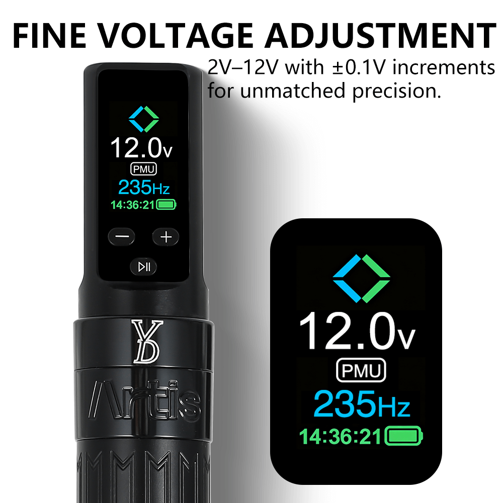 YDPMU Artis Scalp YDPMU Scalp pigments Tattoo Machine Kits With Black Pro & Mix Pigment for SMP