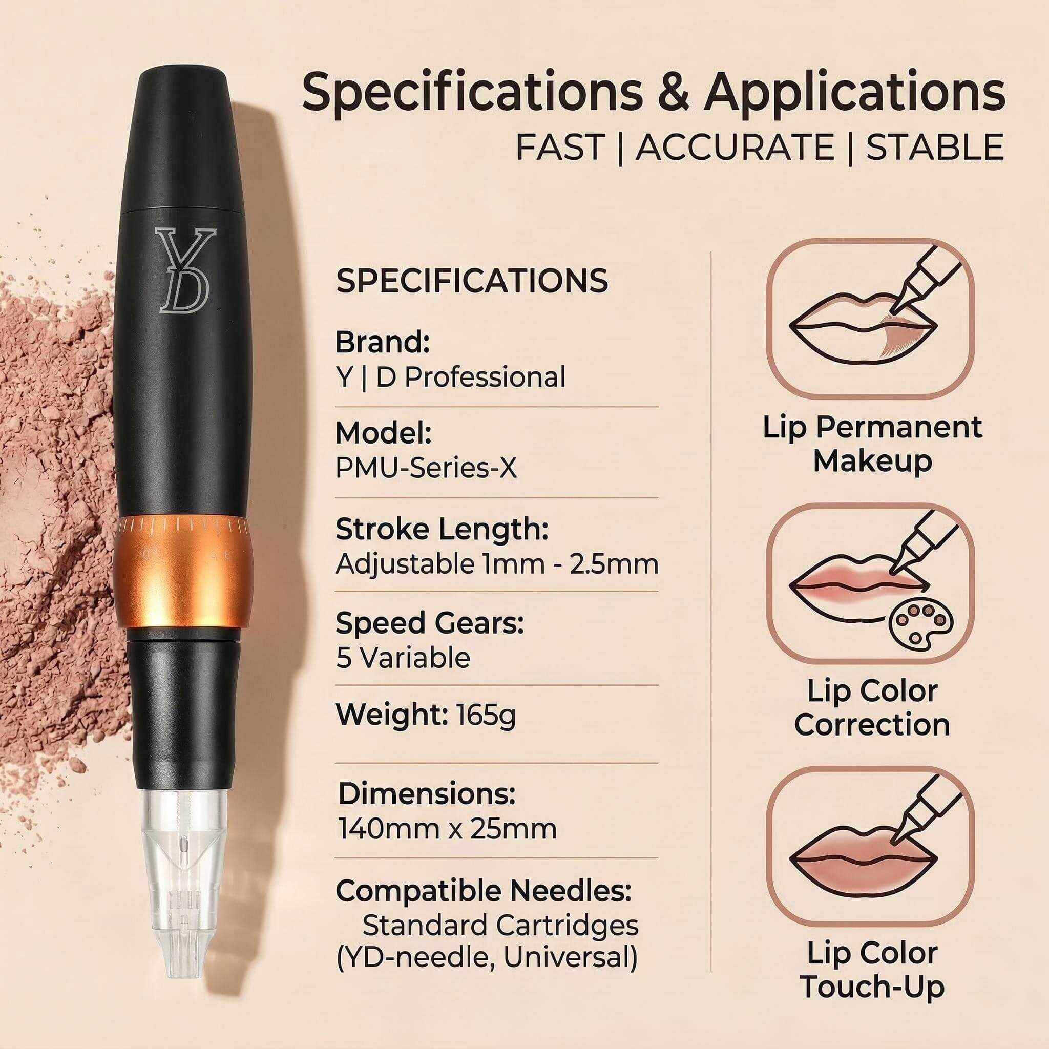 YDPMU LipMaster Lip Blush Machine Professional Kits