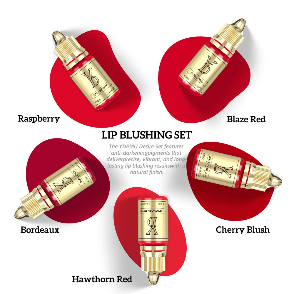 YDPMU NEO Organic Liquid Pigment Desire Set For Lip Blushing