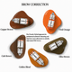 YDPMU Brow Color Correction Pigment Set – 5 Powder Hybrid Shades (5 × 12ml)