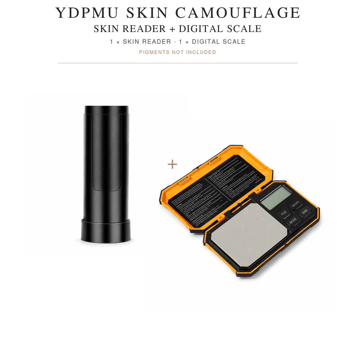 YDPMU Skin Reader and digital scale option without pigments