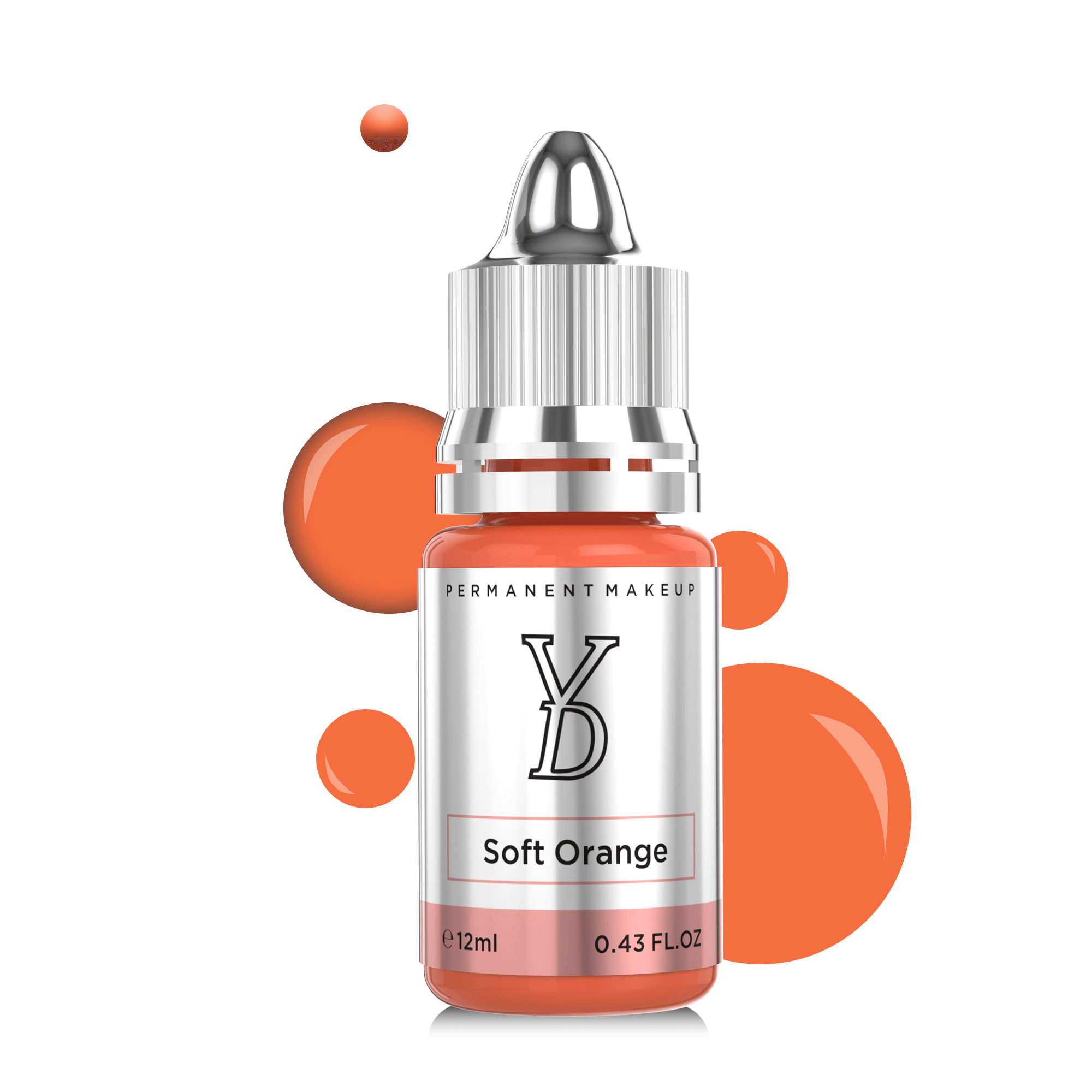 YDPMU POWDER Hybrid Soft Orange warm peach-orange areola pigment 12ml
