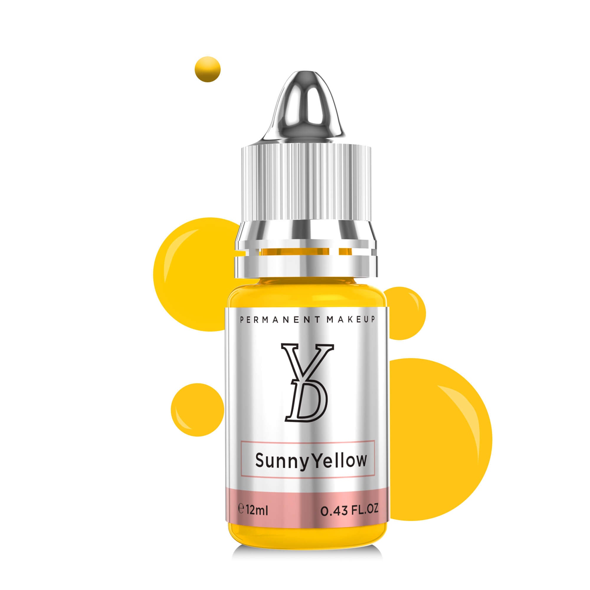 YDPMU Powder Hybrid Sunny Yellow professional lip corrector pigment 12ml