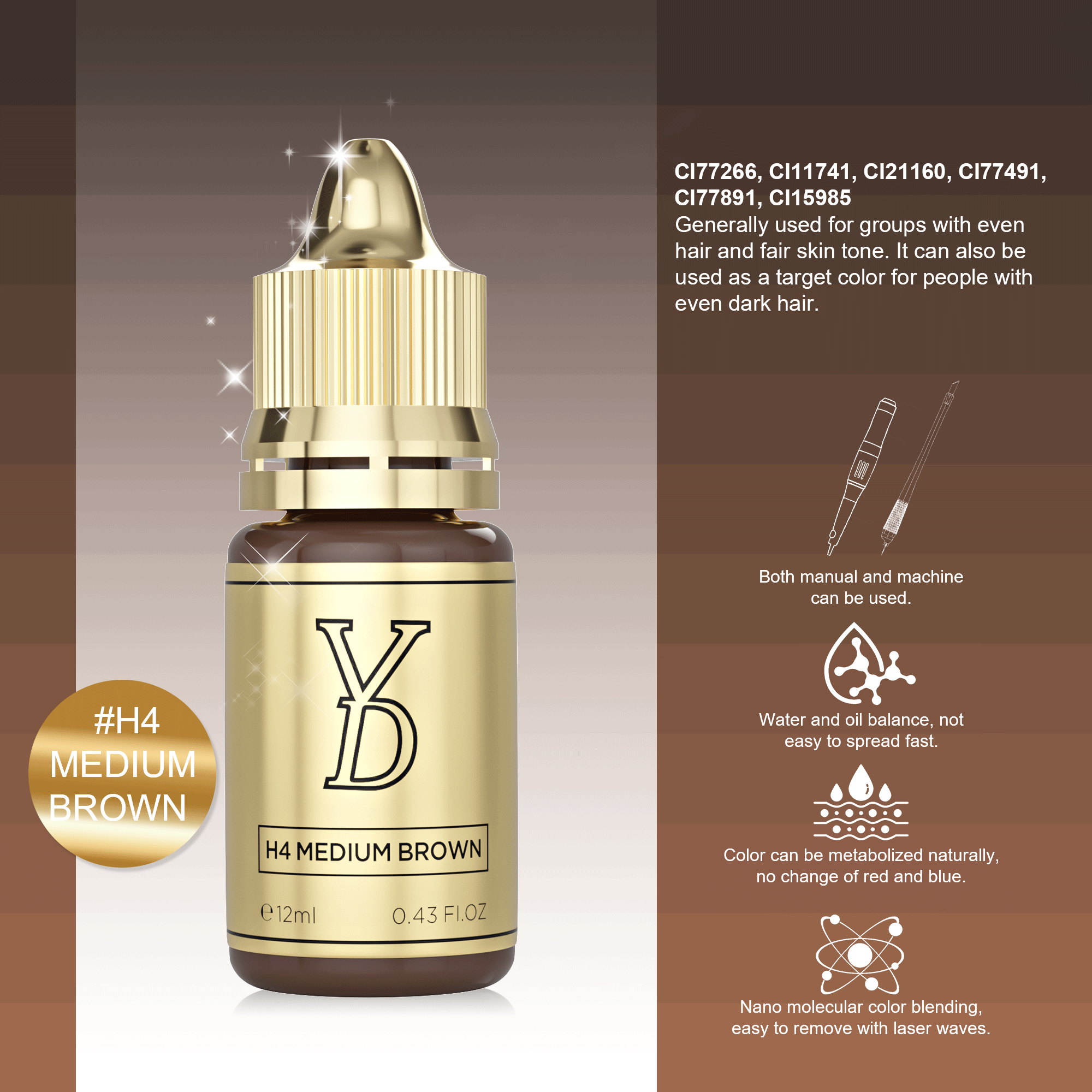 YDPMU NEO Pigment - 34 Shades Available